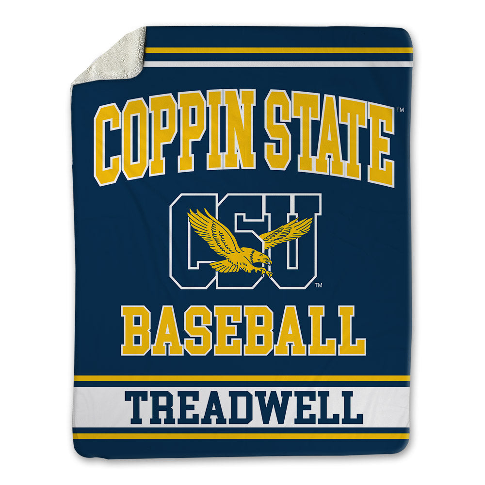Coppin State - NCAA Baseball : Jordan Treadwell - Blanket-1