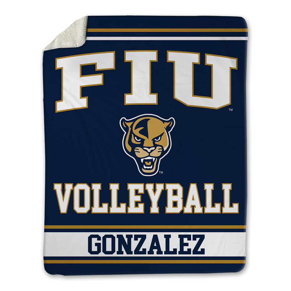 FIU - NCAA Women's Volleyball : Mia Gonzalez - Blanket-0