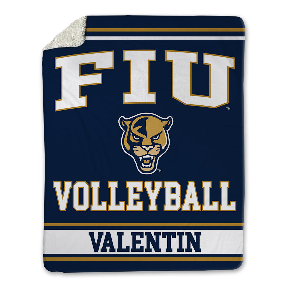 FIU - NCAA Women's Volleyball : Marla Valentin - Blanket-0