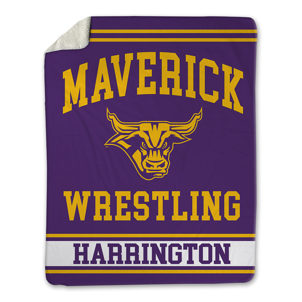 Minn. St. - NCAA Wrestling : Luke Harrington - Blanket-0