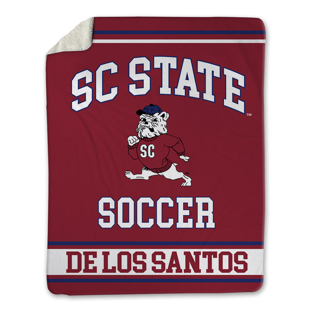SCSU - NCAA Women's Soccer : Fay De Los Santos - Blanket-0