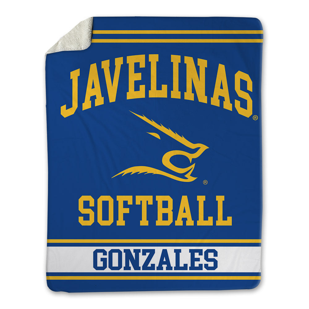 TAMUK - NCAA Softball : Ayla Gonzales - Blanket-0