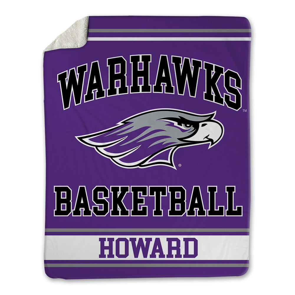 UW-Whitewater - NCAA Men's Basketball : Zay Howard - Blanket-1