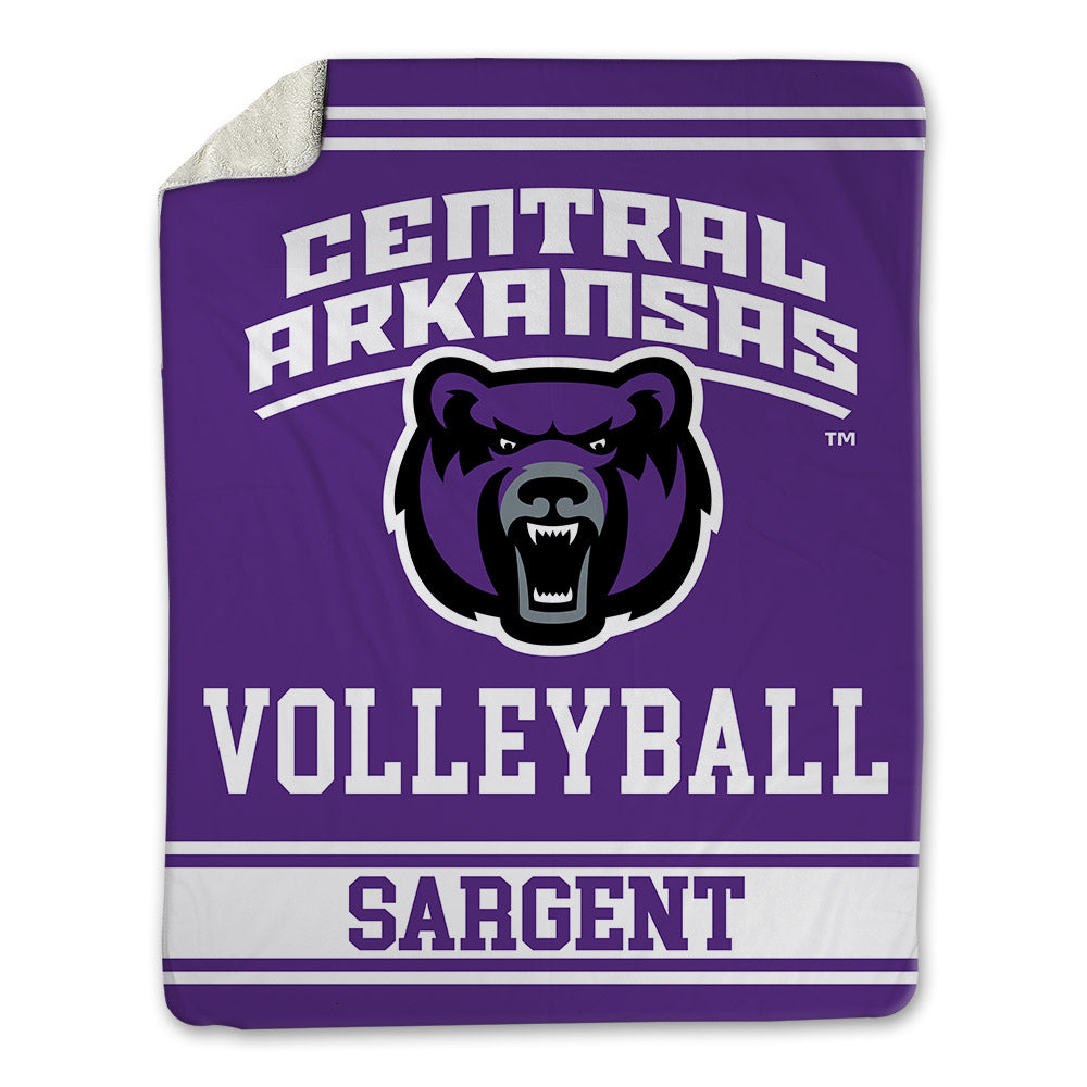 Central Arkansas - NCAA Women's Volleyball : Nicole Sargent - Blanket-0