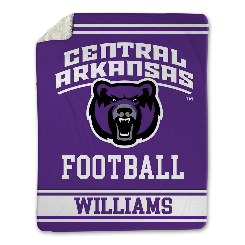 Central Arkansas - NCAA Football : Ashtyn Williams - Blanket-0