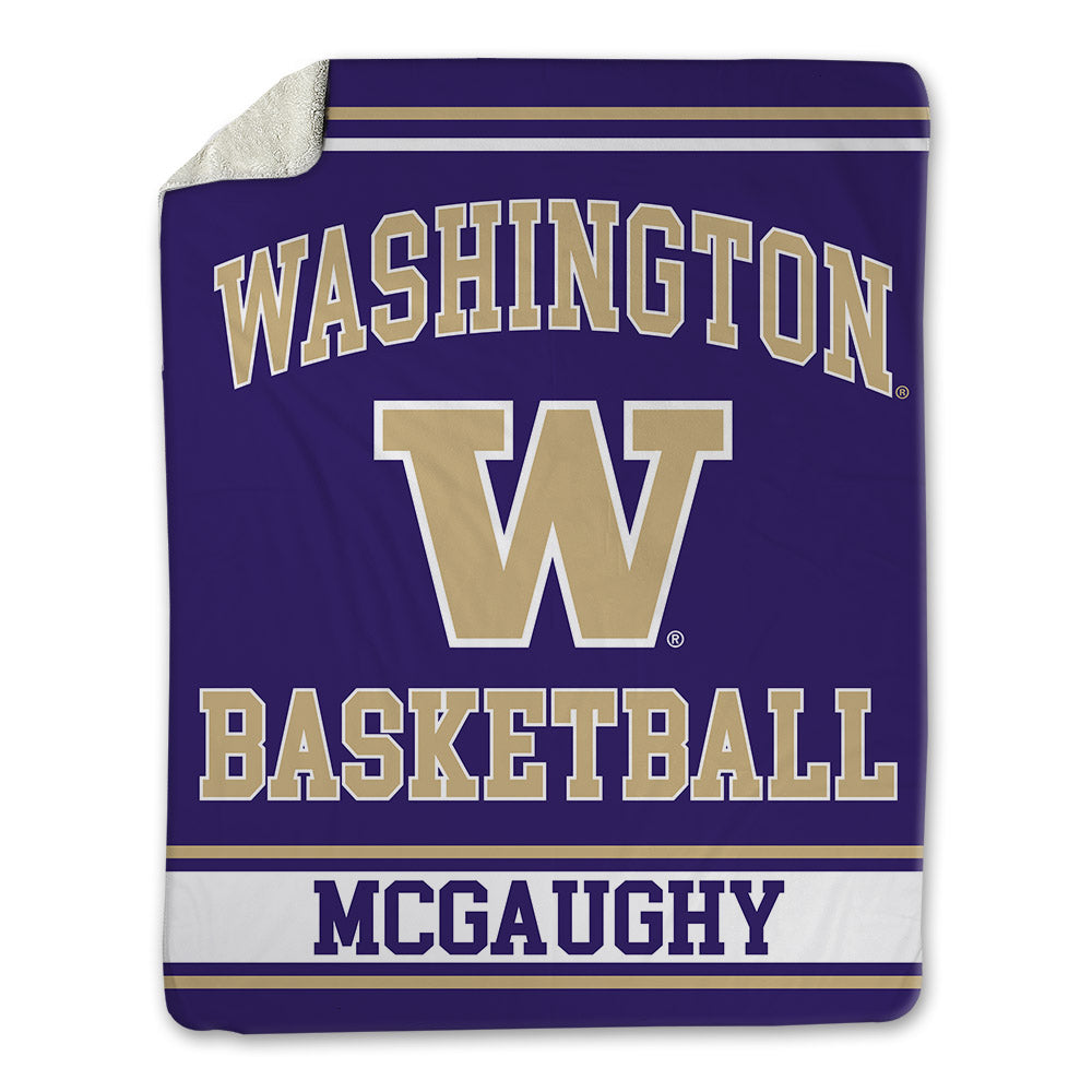 Washington - NCAA Women's Basketball : Brynn McGaughy - Blanket-0