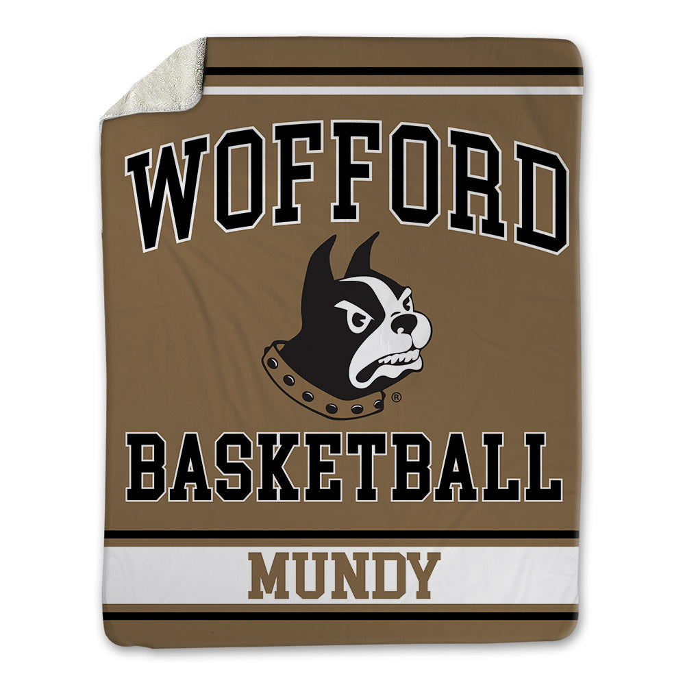 Wofford - NCAA Women's Basketball : Gabby Mundy - Blanket-0