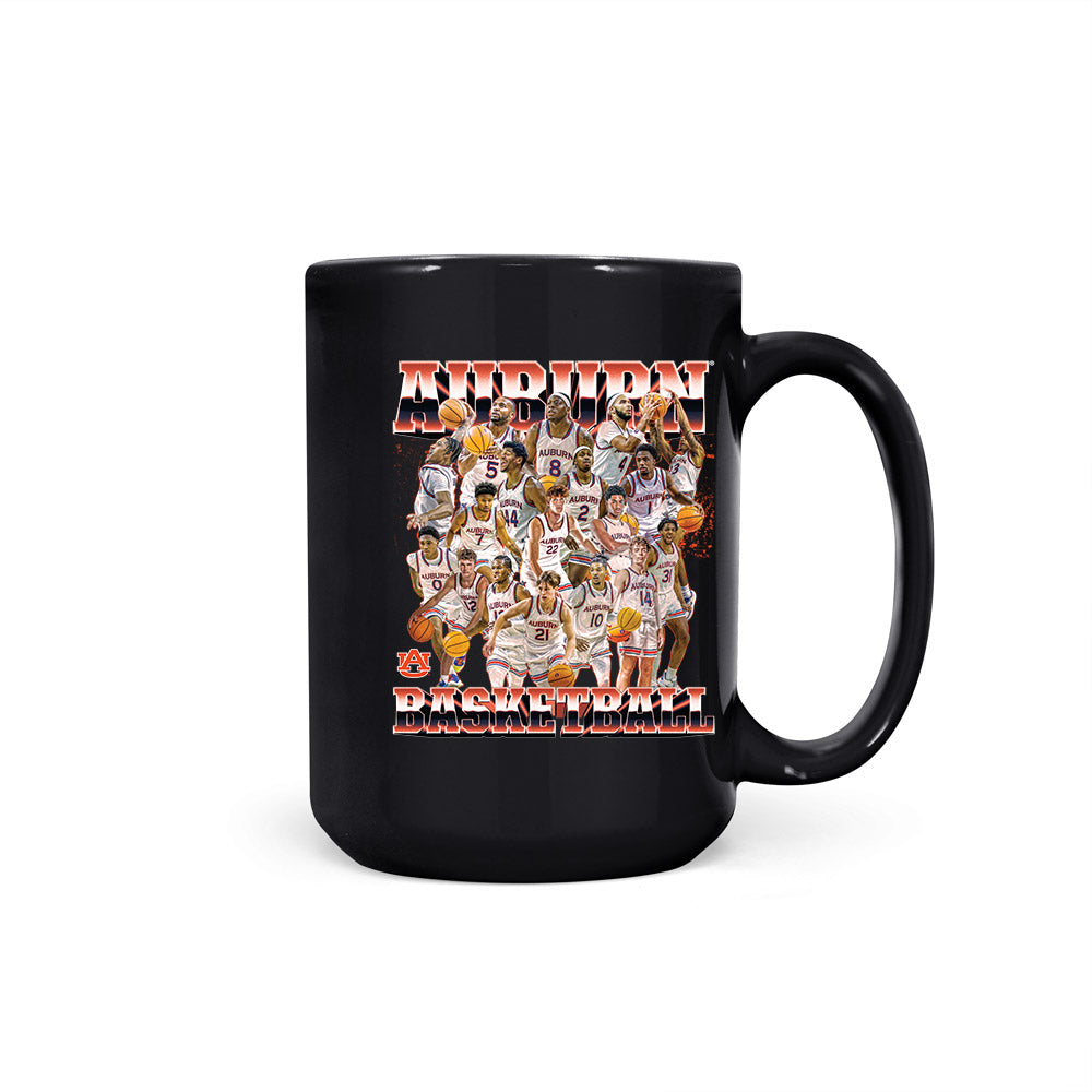Auburn - NCAA Men's Basketball : - Team Collage Coffee Mug-0