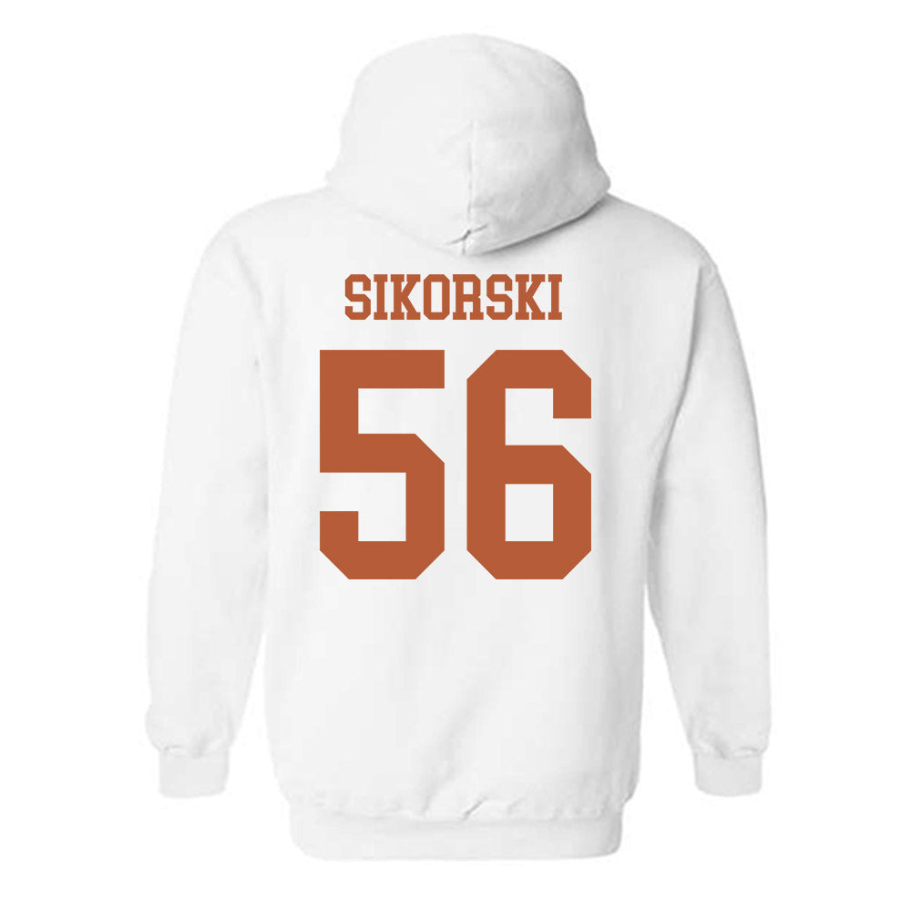 Texas - NCAA Football : Dylan Sikorski - Classic Shersey Hooded Sweatshirt-1