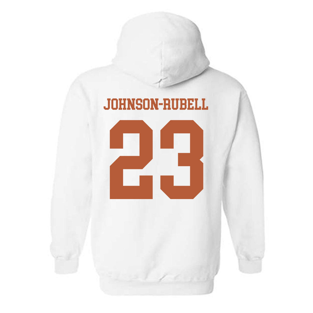 Texas - NCAA Football : Jordon Johnson-Rubell - Classic Shersey Hooded Sweatshirt-1