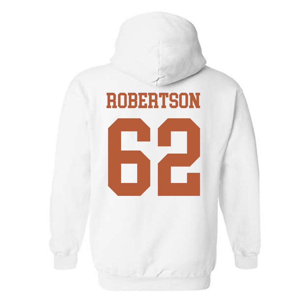 Texas - NCAA Football : Connor Robertson - Classic Shersey Hooded Sweatshirt-1