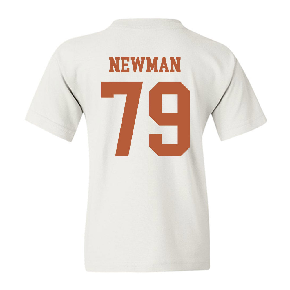 Texas - NCAA Football : Jonte Newman - Classic Shersey Youth T-Shirt-1
