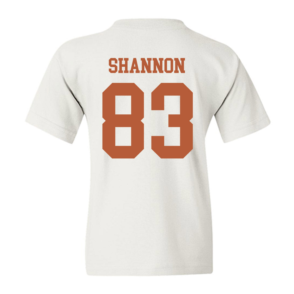 Texas - NCAA Football : Spencer Shannon - Classic Shersey Youth T-Shirt-1