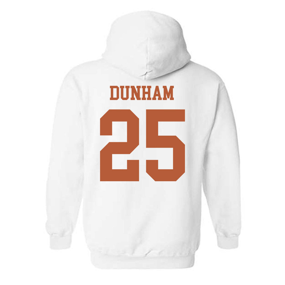 Texas - NCAA Football : Luke Dunham - Classic Shersey Hooded Sweatshirt-1