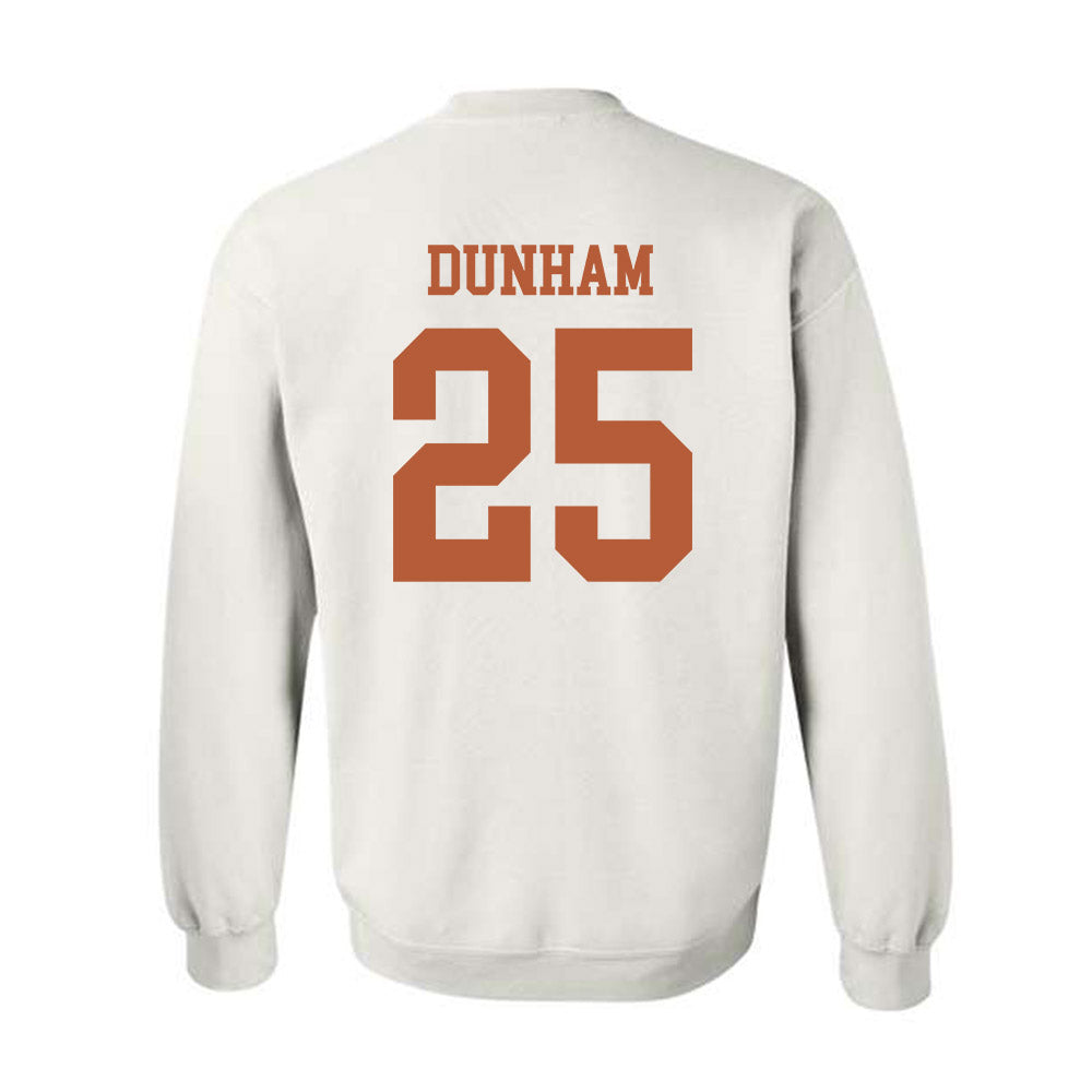 Texas - NCAA Football : Luke Dunham - Classic Shersey Crewneck Sweatshirt-1