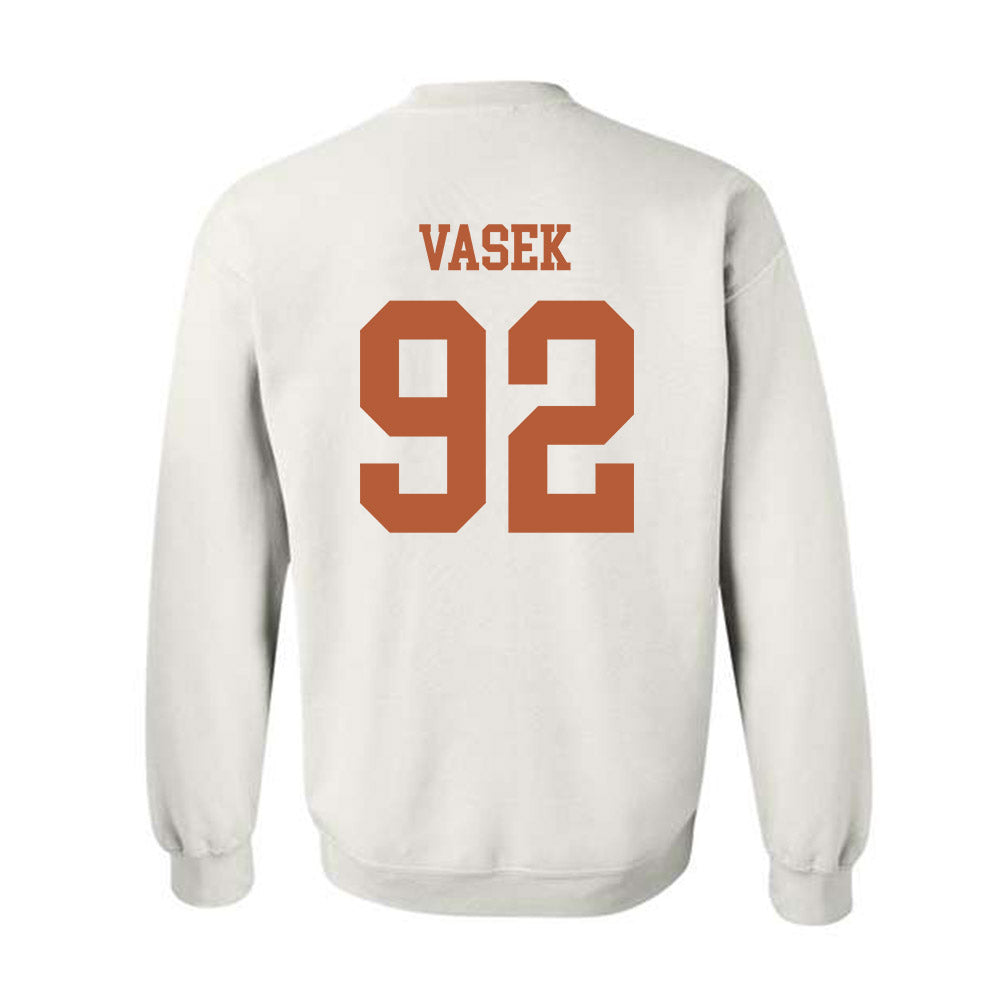 Texas - NCAA Football : Colton Vasek - Classic Shersey Crewneck Sweatshirt-1