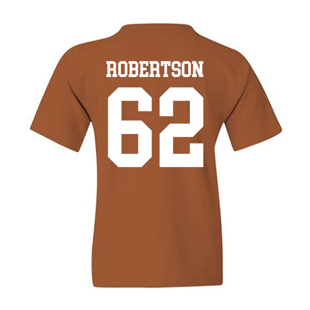 Texas - NCAA Football : Connor Robertson - Classic Shersey Youth T-Shirt-1