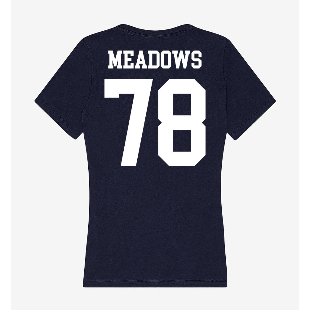Kent State - NCAA Football : Tyler Meadows - Women's V-Neck T-Shirt-1