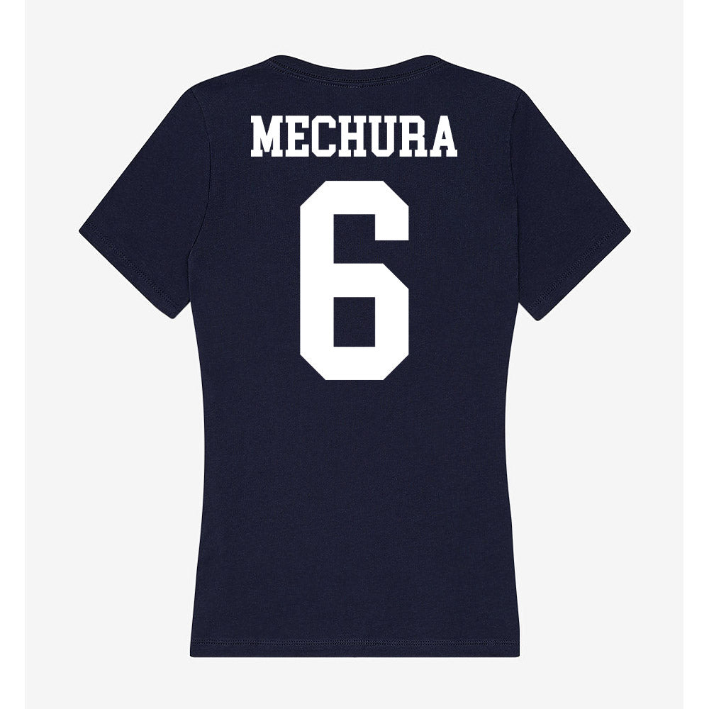 Kent State - NCAA Women's Volleyball : Liliana Mechura - Women's V-Neck T-Shirt-1