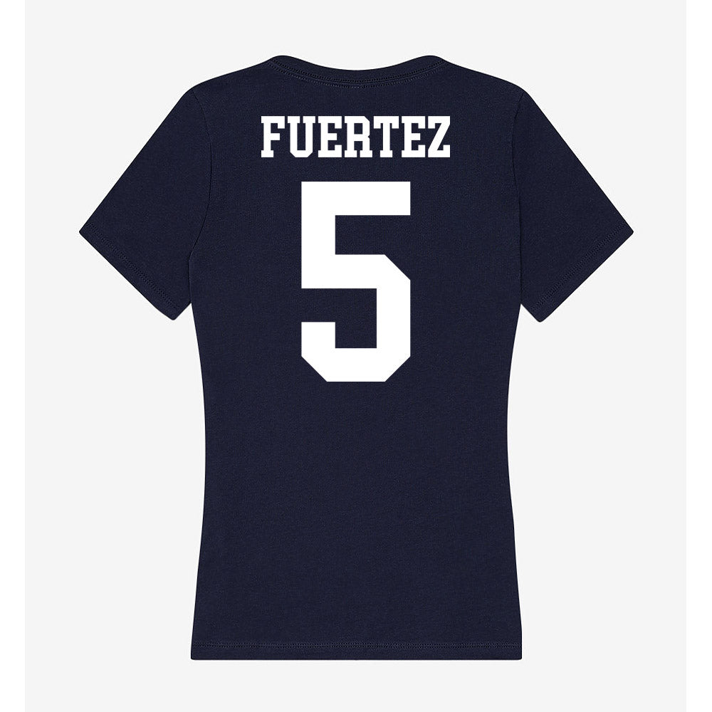 Kent State - NCAA Women's Gymnastics : Dani Fuertez - Women's V-Neck T-Shirt-1
