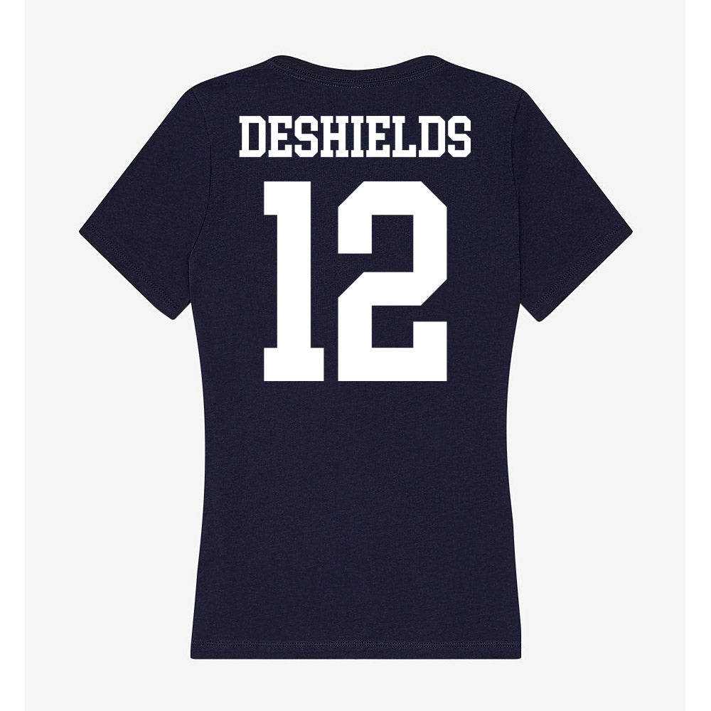 Kent State - NCAA Football : Dru DeShields - Women's V-Neck T-Shirt-1