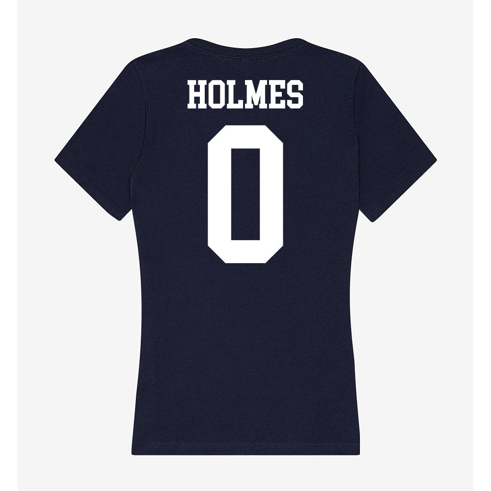 Kent State - NCAA Women's Basketball : Caitlyn Holmes - Women's V-Neck T-Shirt-1