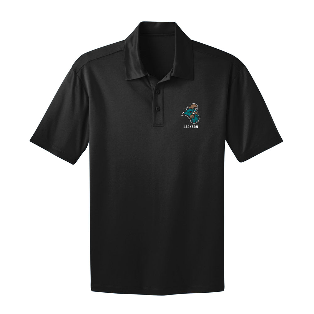 Coastal Carolina - NCAA Men's Soccer : Parker Jackson - Activewear Polo Shirt-0