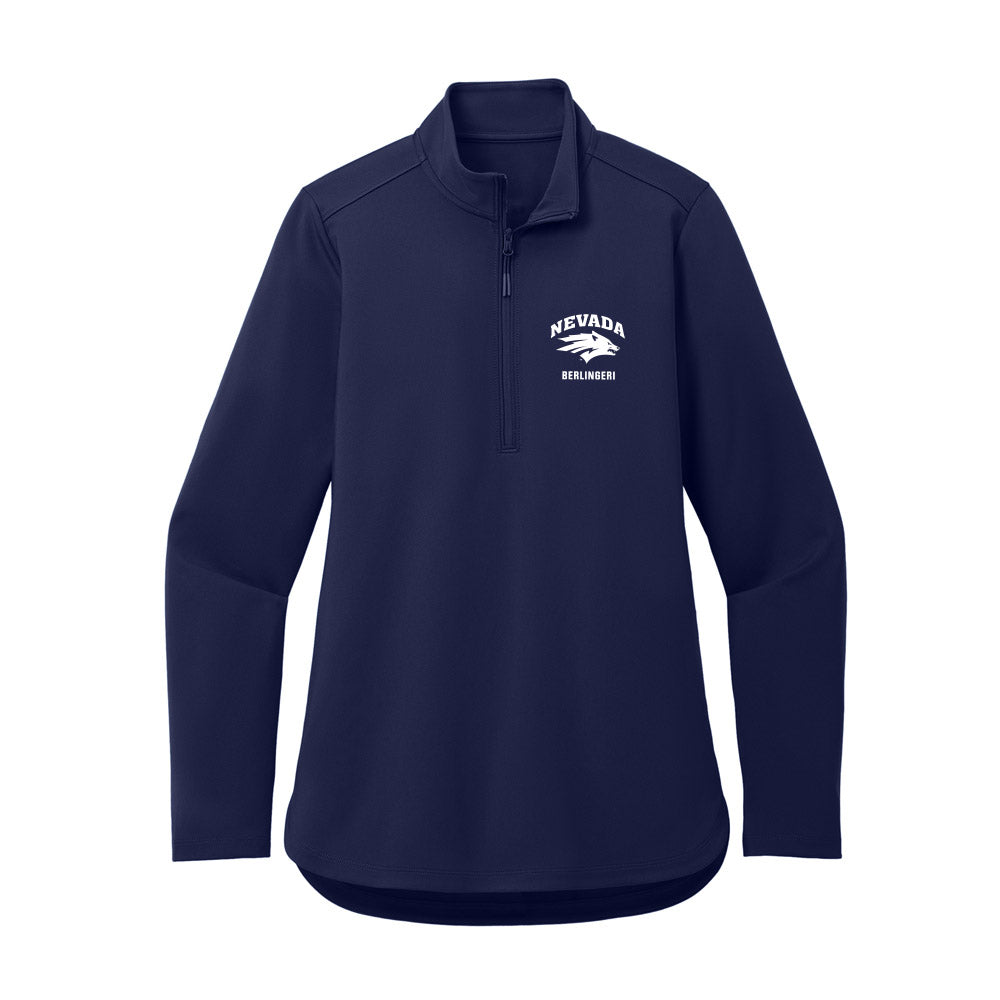 Nevada - NCAA Softball : Ainsley Berlingeri - Women's Premium Quarter Zip Jacket-0