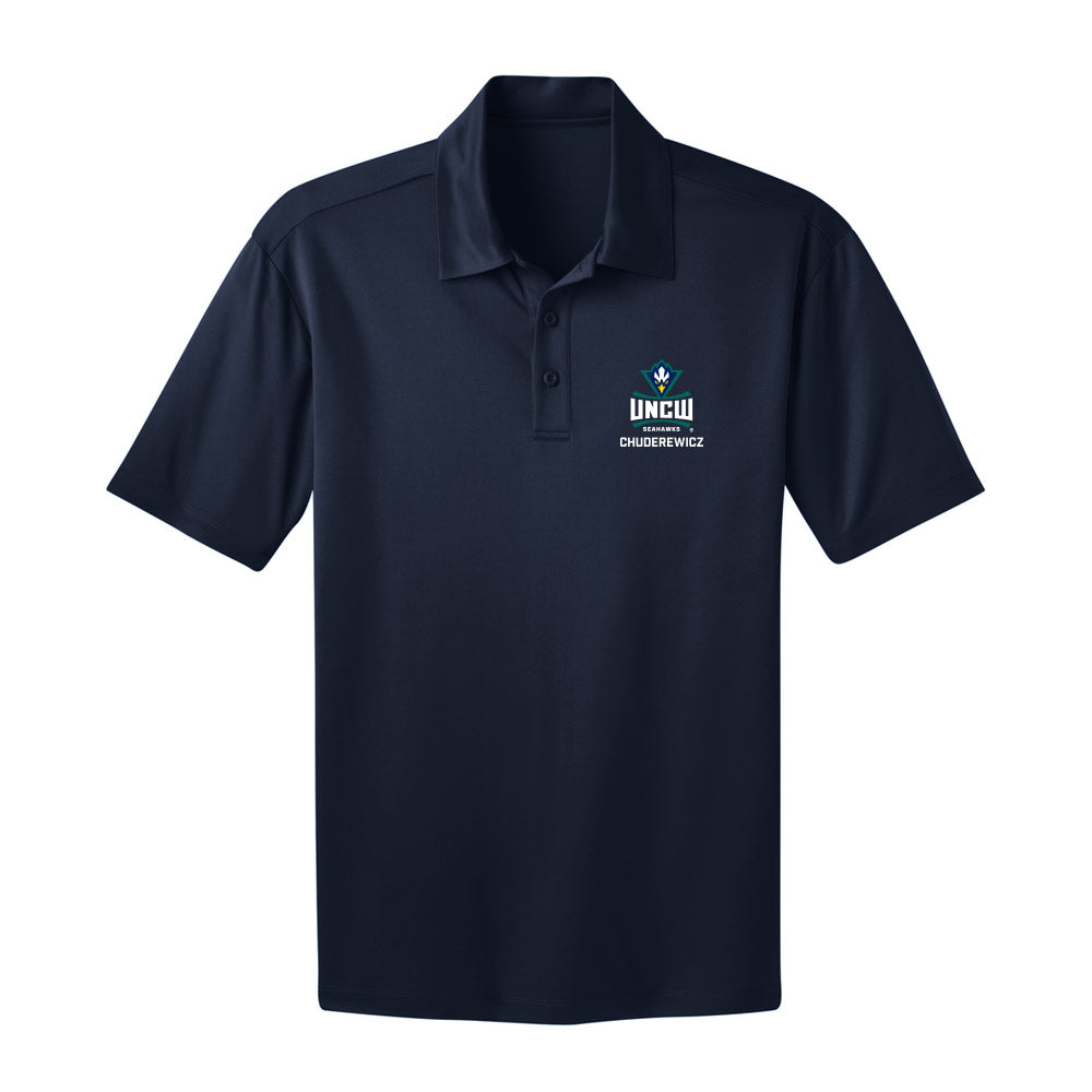 UNC Wilmington - NCAA Women's Soccer : Ava Chuderewicz - Activewear Polo Shirt-0