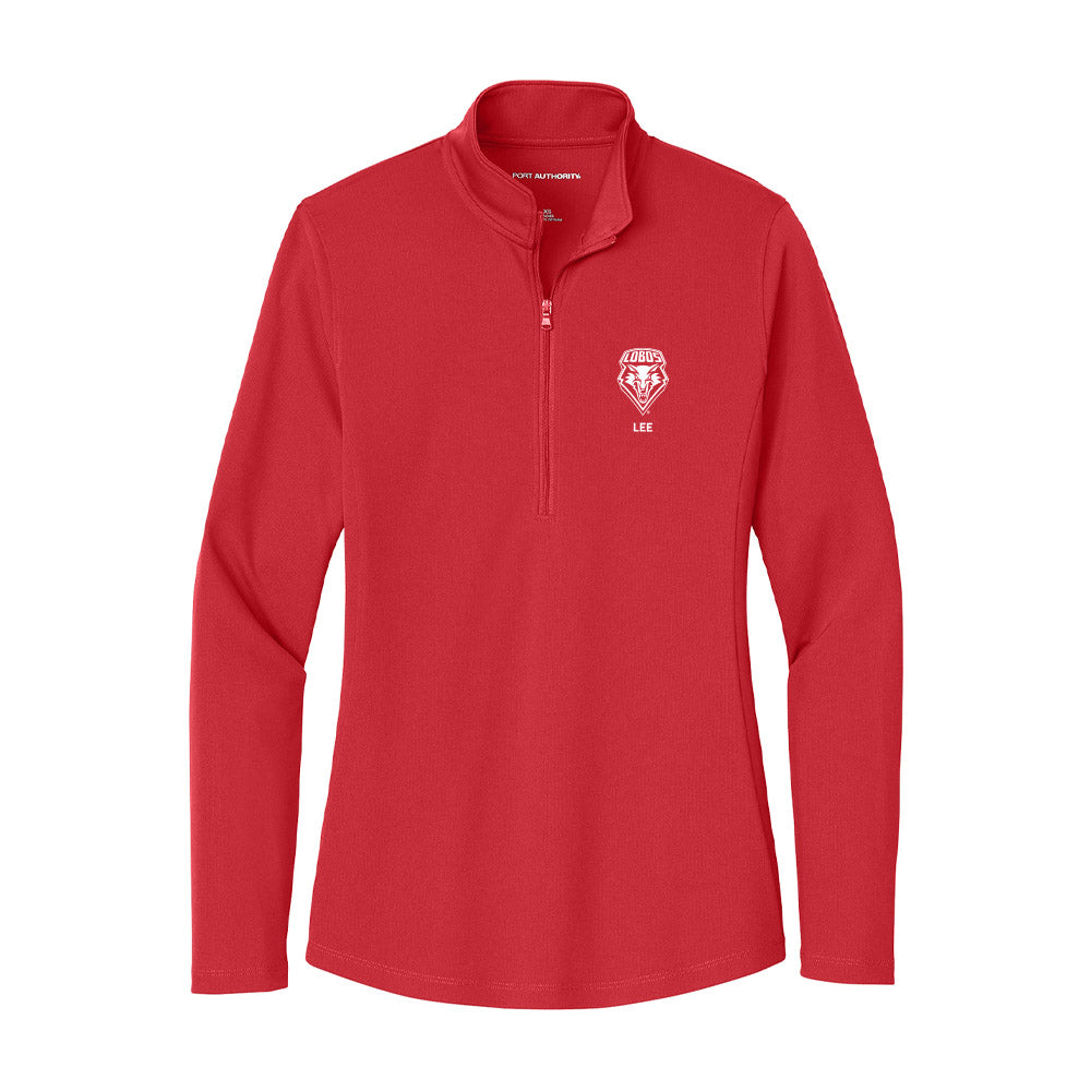 New Mexico - NCAA Baseball : Seth Lee - Women's Lightweight Quarter Zip Jacket-0