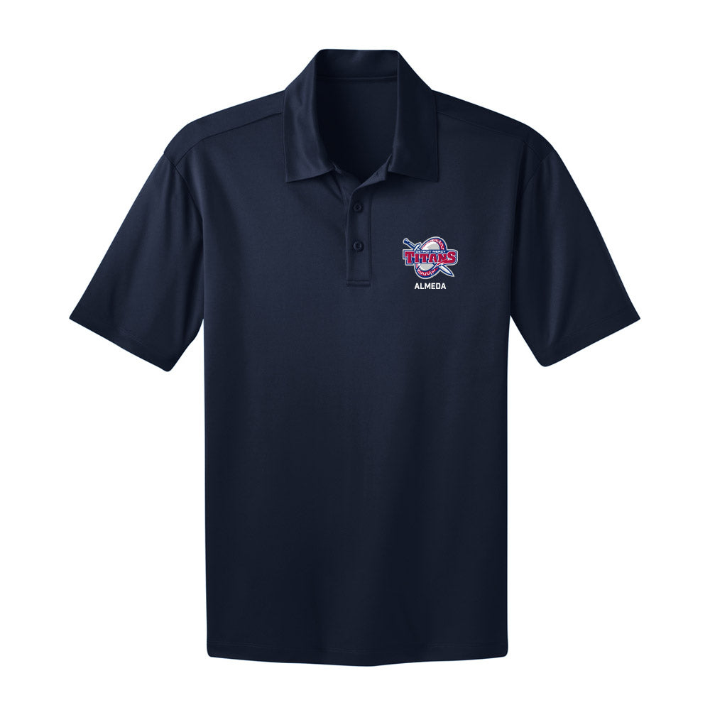 Detroit Mercy - NCAA Men's Track & Field : John Almeda - Activewear Polo Shirt-0