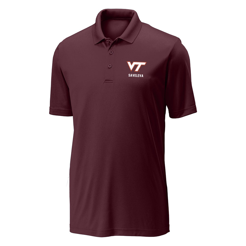 Virginia Tech - NCAA Dance Team : Katya Saveleva - Activewear Polo Shirt-0