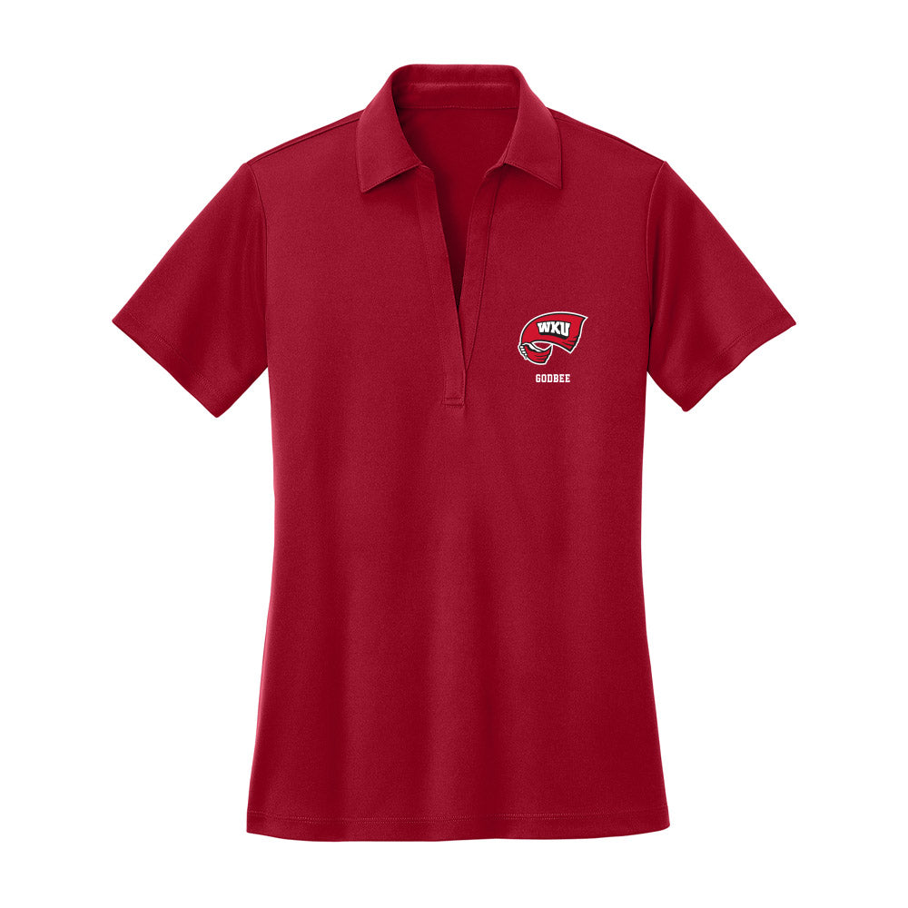 Western Kentucky - NCAA Baseball : Grayson Godbee - Women's Activewear Polo Shirt-0