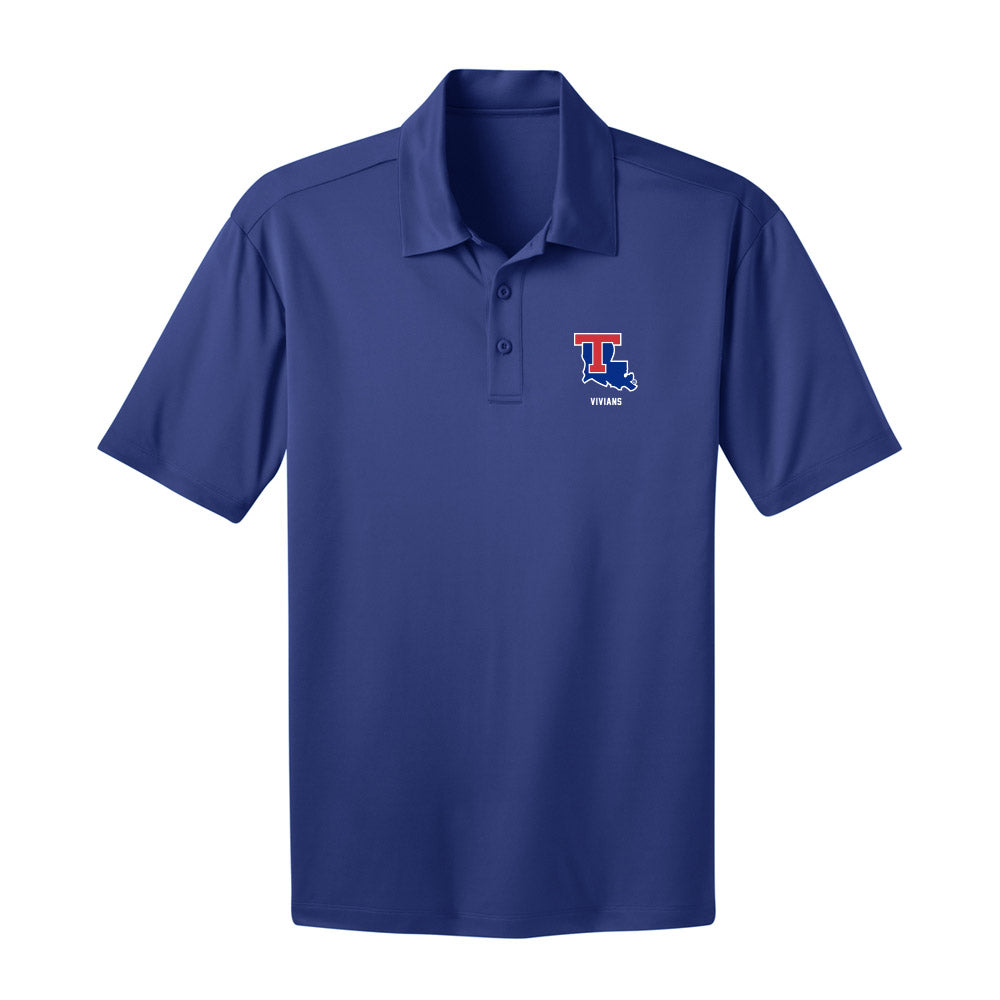 LA Tech - NCAA Football : Trevell Vivians - Activewear Polo Shirt-0