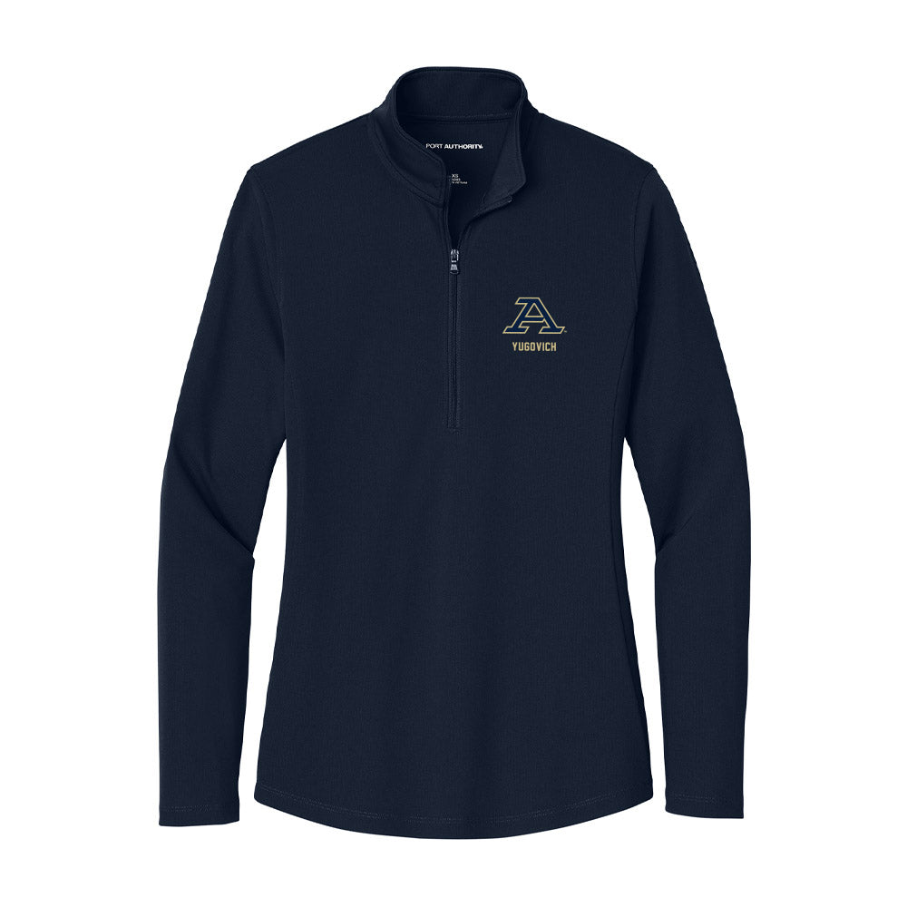 Akron - NCAA Women's Soccer : Hattie Yugovich - Women's Lightweight Quarter Zip Jacket-0