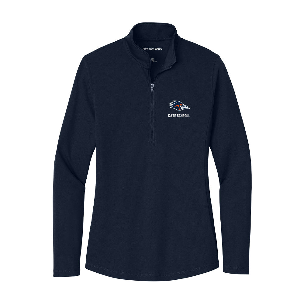 UTSA - NCAA Women's Soccer : Emma Kate Schroll - Women's Lightweight Quarter Zip Jacket-0