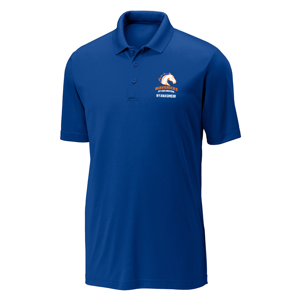 Texas Arlington - NCAA Men's Tennis : Ayden Nyanasimeibi - Activewear Polo Shirt-0