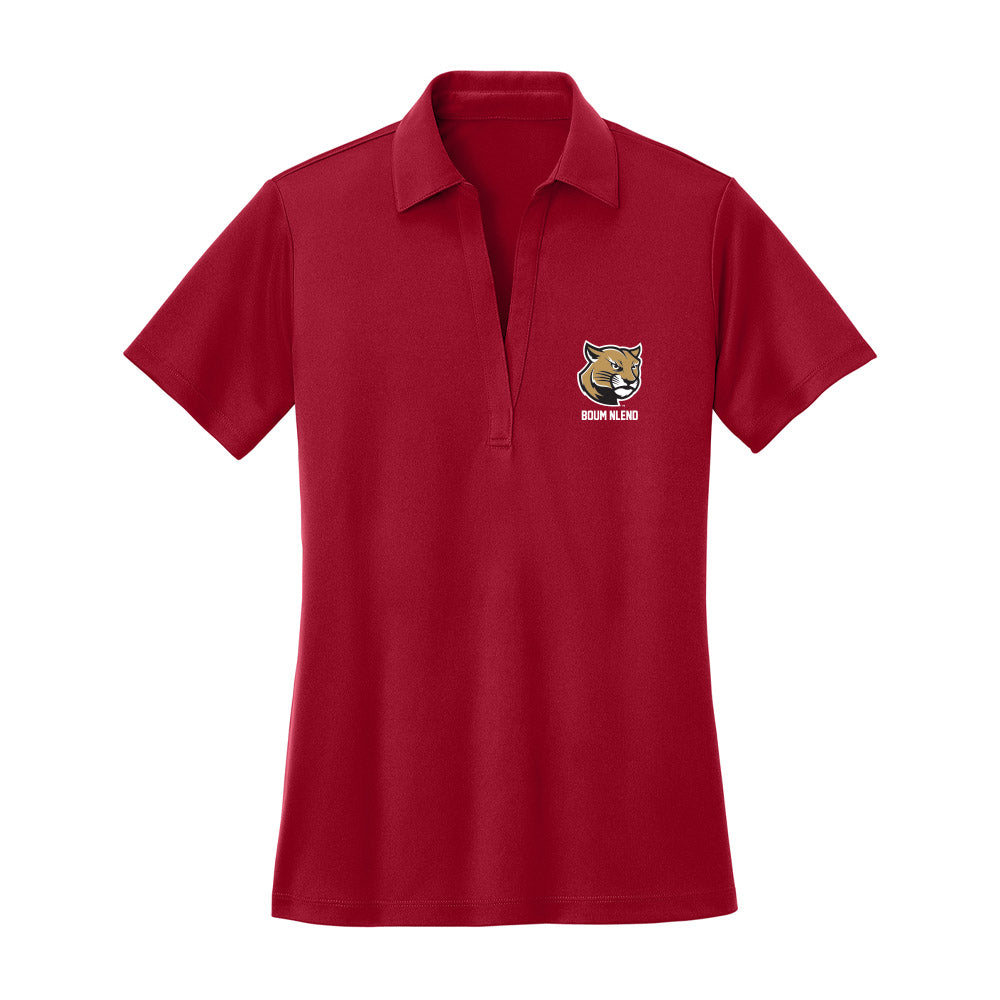 SIUE - NCAA Men's Soccer : Amos Boum Nlend - Women's Activewear Polo Shirt-0