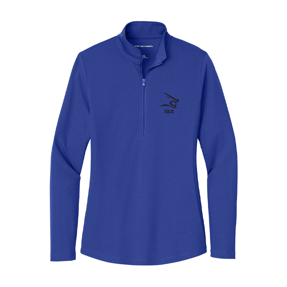 TAMUK - NCAA Men's Track & Field : Juan Solis - Women's Lightweight Quarter Zip Jacket-0