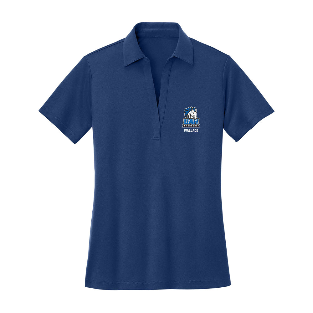 UAH - NCAA Women's Soccer : Anna Kate Wallace - Women's Activewear Polo Shirt-0