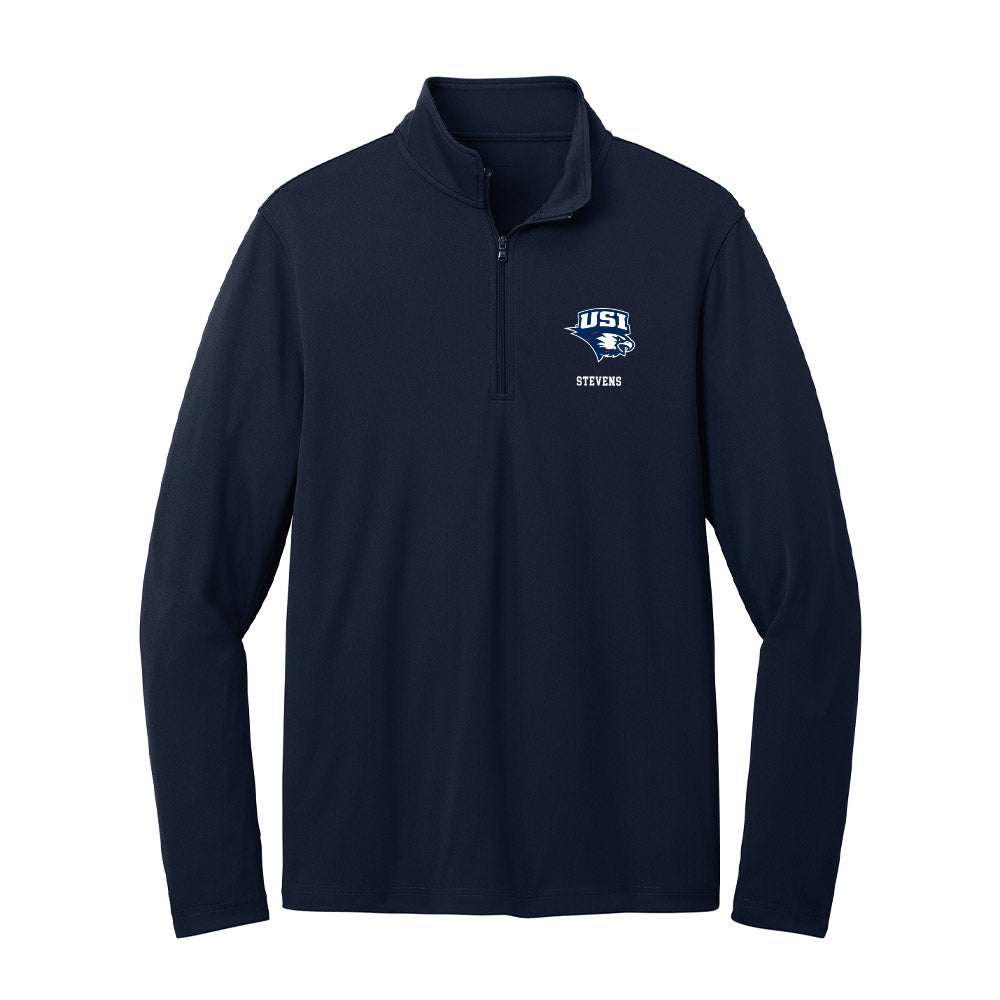 USI - NCAA Men's Soccer : Nolan Stevens - Lightweight Quarter Zip Jacket-0
