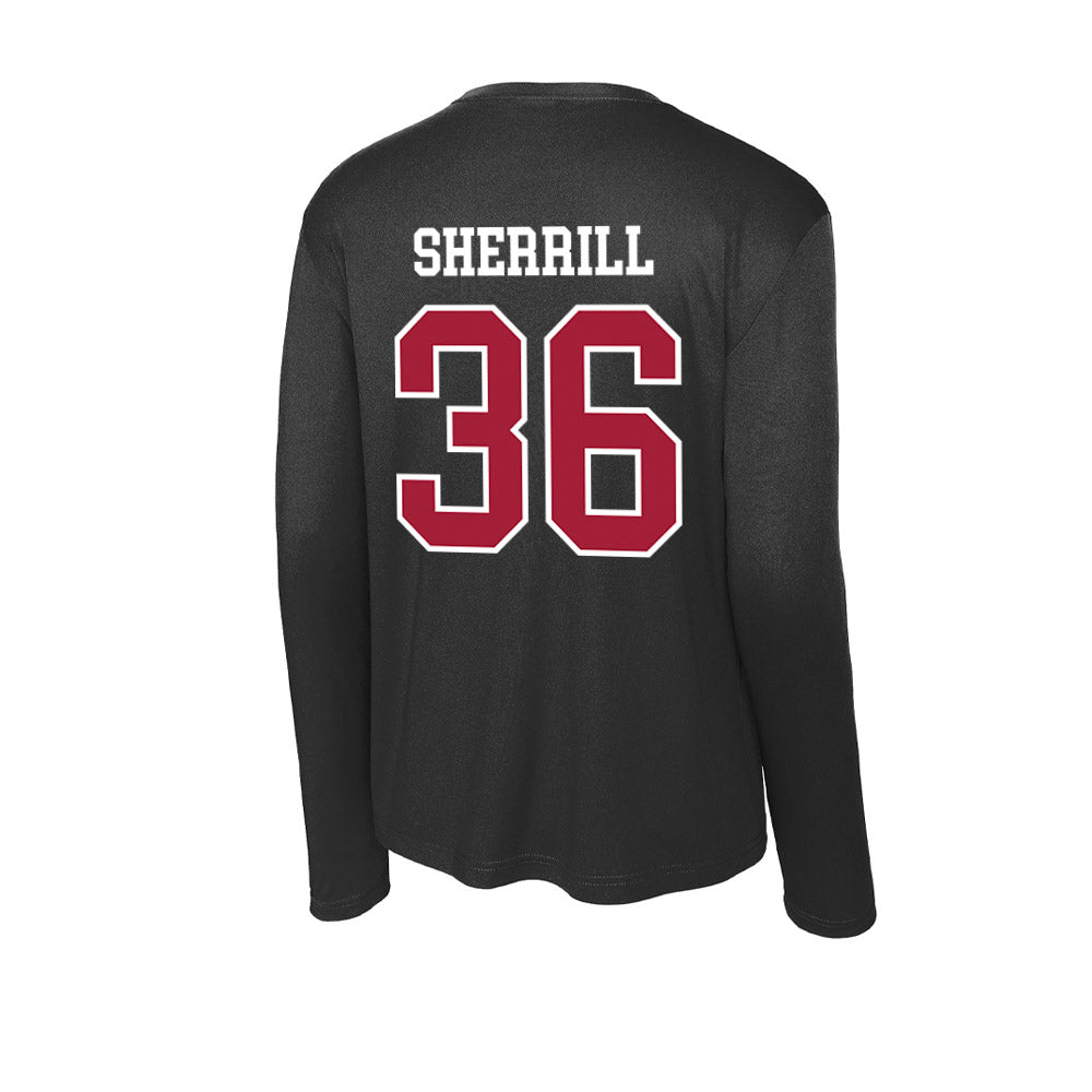 Alabama - Football Alumni : Jackie Sherrill - Activewear Long Sleeve T-Shirt-1