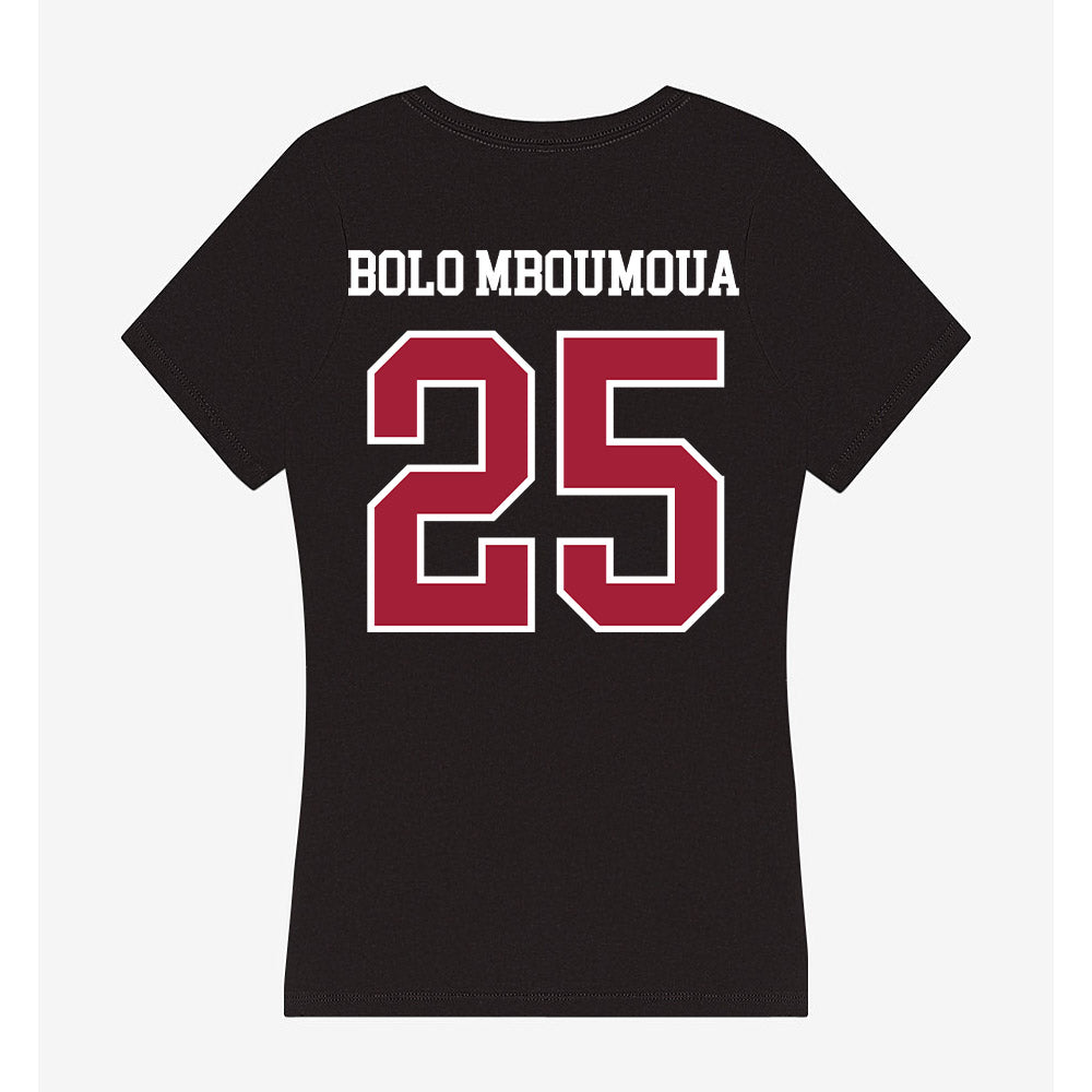 Alabama - NCAA Football : Steve Bolo Mboumoua - Women's V-Neck T-Shirt-1