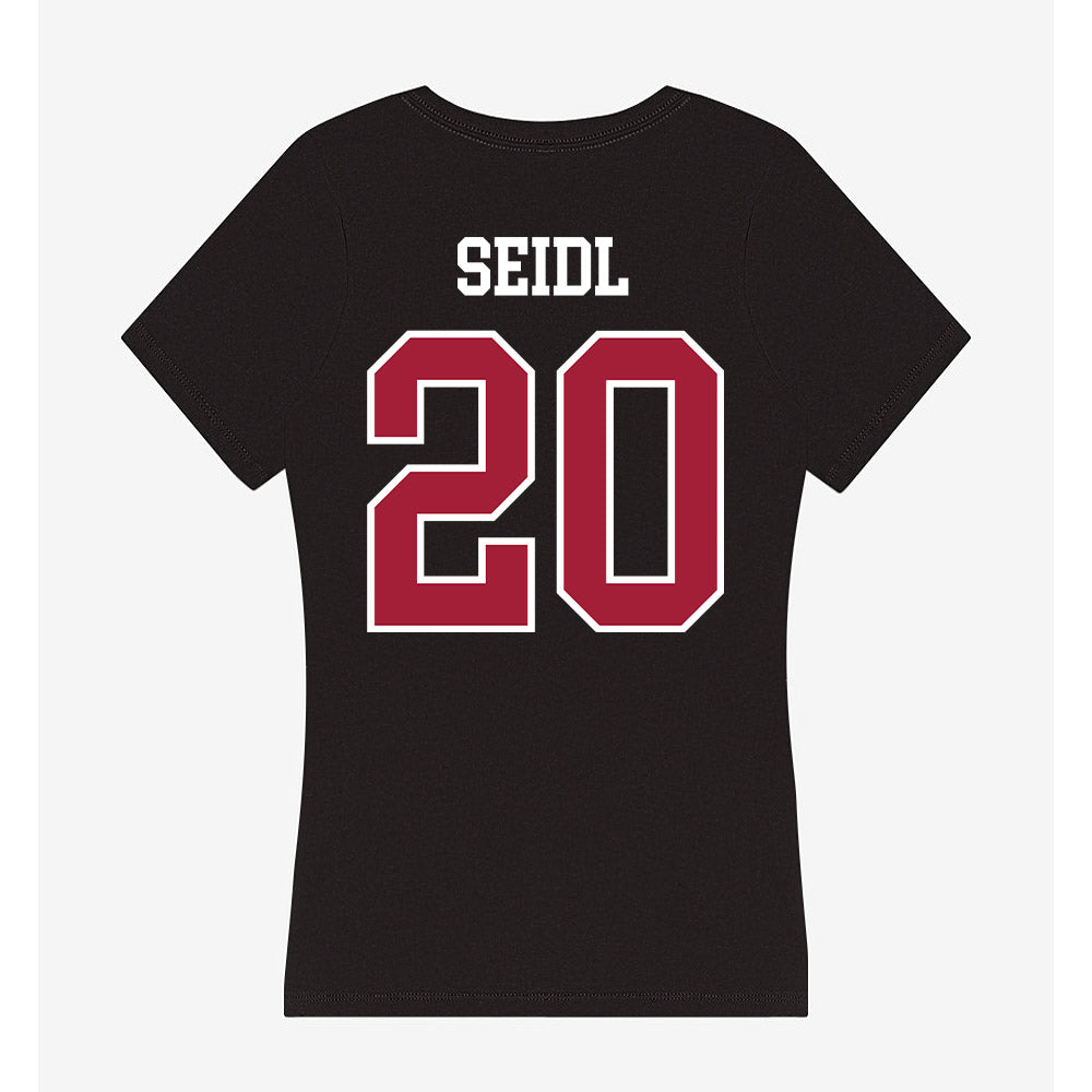 Alabama - Baseball Alumni : Tommy Seidl - Women's V-Neck T-Shirt-1