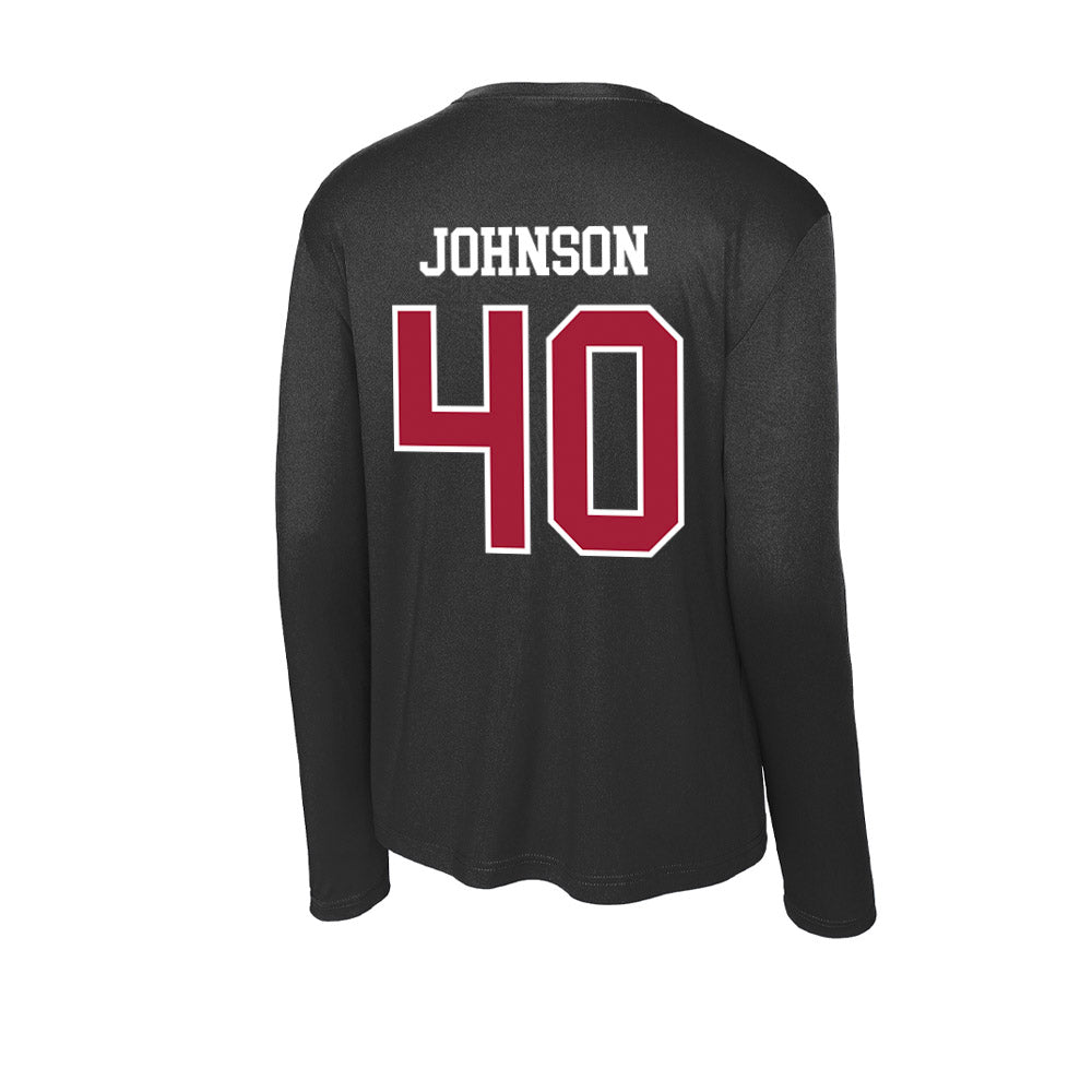 Alabama - NCAA Football : Grant Johnson - Activewear Long Sleeve T-Shirt-1