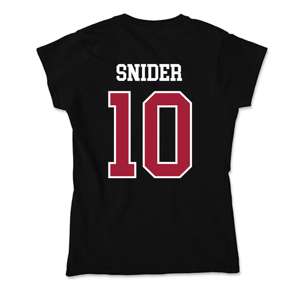 Alabama - NCAA Women's Volleyball : Maddie Snider - Soft Style Women’s T-Shirt-1