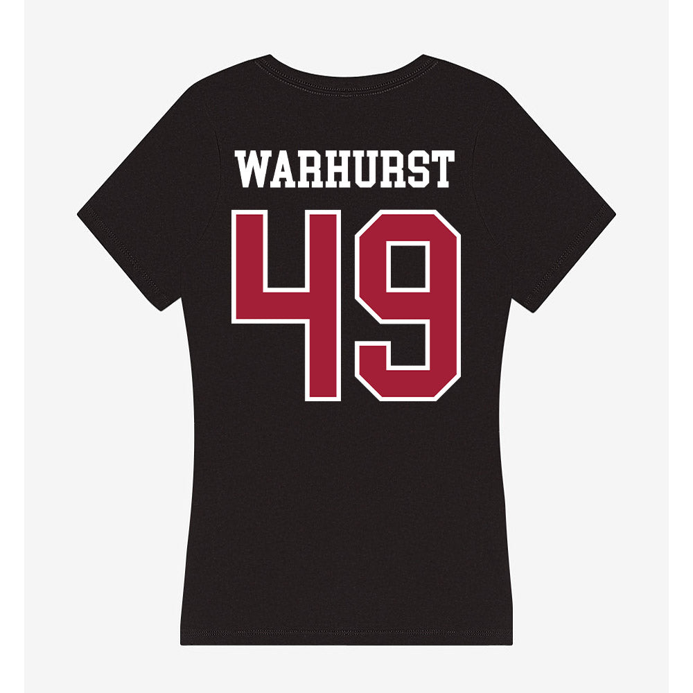Alabama - NCAA Football : Conner Warhurst - Women's V-Neck T-Shirt-1