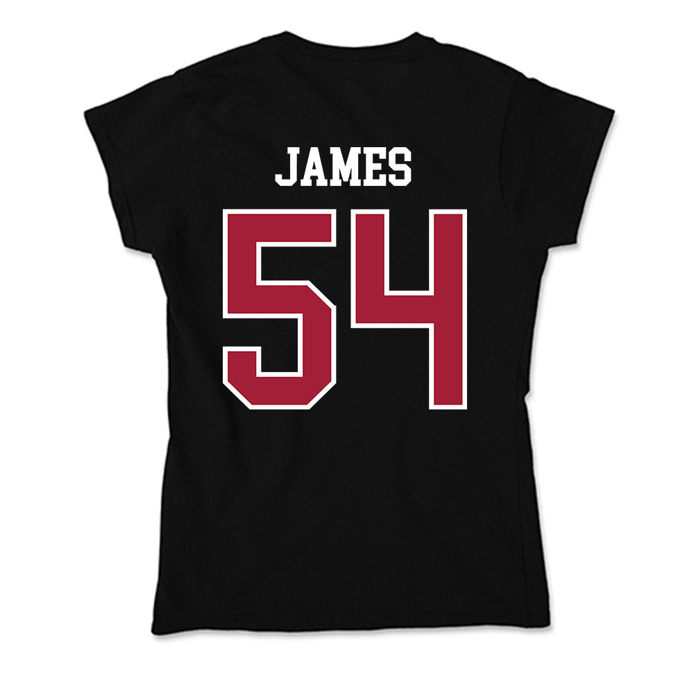 Alabama - NCAA Football : Jayvin James - Soft Style Women’s T-Shirt-1