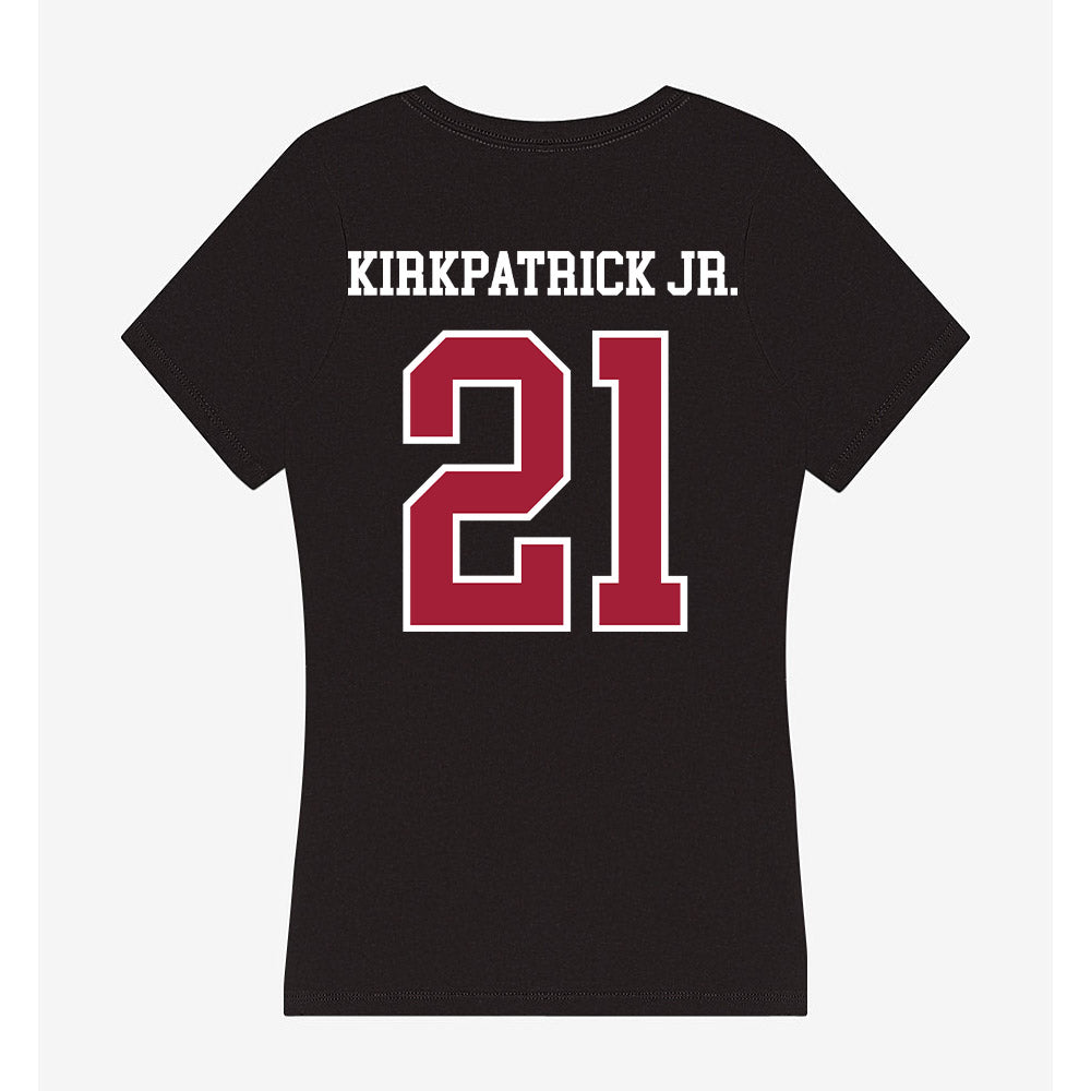 Alabama - NCAA Football : Dre Kirkpatrick Jr. - Women's V-Neck T-Shirt-1