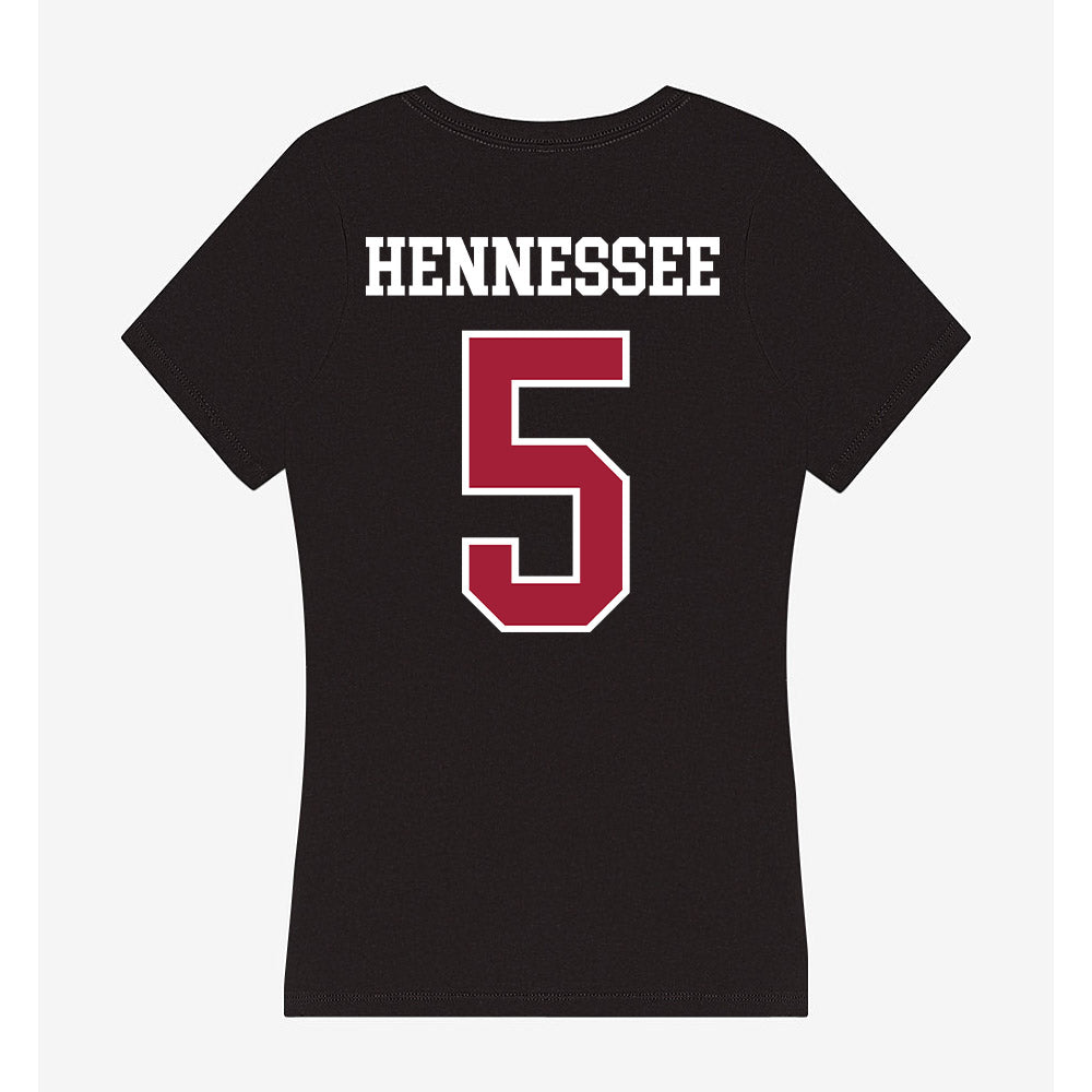 Alabama - NCAA Women's Volleyball : Laney Hennessee - Women's V-Neck T-Shirt-1